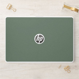 Elegant Green Texture Design HP Laptop Skin