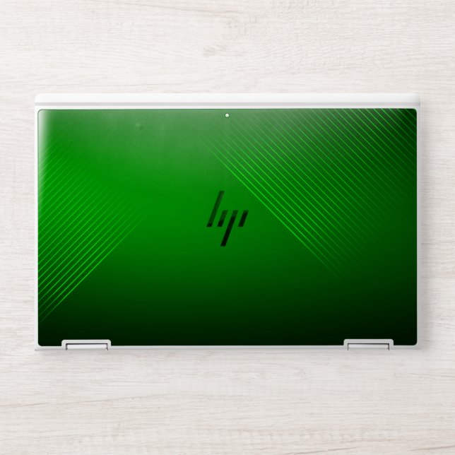Elegant Green Texture Template HP Laptop Skin (Front)