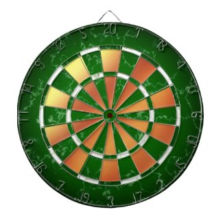 Elegant Green & White Marble on Copper Foil