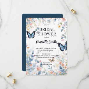 elegant Green Wildflower Boho Flower In Bloom Save The Date