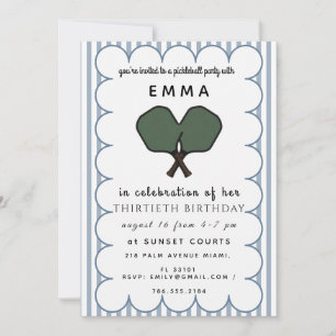 Elegant Greenery Baby Shower Invitation