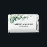 Elegant Greenery Eucalyptus Wedding Hershey's Miniatures<br><div class="desc">Get ready to be mesmerized by our breathtaking greenery wedding suite! Featuring exquisite illustrations of eucalyptus leaves and complemented by striking elegant calligraphy, this suite is the ultimate finishing touch for your enchanting garden-themed wedding. If you're looking for something extra or have a special request in mind, don’t hesitate to...</div>