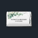 Elegant Greenery Eucalyptus Wedding Hershey's Miniatures<br><div class="desc">Get ready to be mesmerized by our breathtaking greenery wedding suite! Featuring exquisite illustrations of eucalyptus leaves and complemented by striking elegant calligraphy, this suite is the ultimate finishing touch for your enchanting garden-themed wedding. If you're looking for something extra or have a special request in mind, don’t hesitate to...</div>