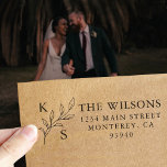 Elegant Greenery Floral Wedding Logo Monogram Self-inking Stamp<br><div class="desc">Elegant Greenery Floral Wedding Logo Monogram self-inking stamp Whether you're tying the knot in your hometown or saying "I do" against the backdrop of a faraway tropical paradise, our wedding collection seamlessly blend elegance and minimalism to set the tone for your special day. Customization options are available to ensure that...</div>