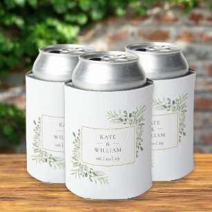 Personalized Cheers Y’all Wedding Can Cooler – Style #330