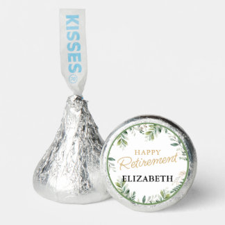 Elegant Greenery Retirement Party Celebration Hershey®'s Kisses®