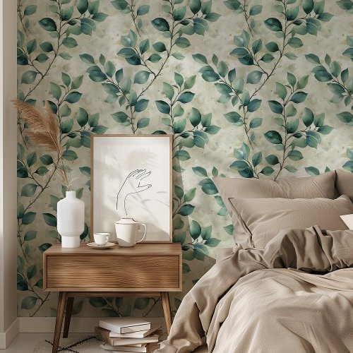 Elegant Greenery Vine Wallpaper