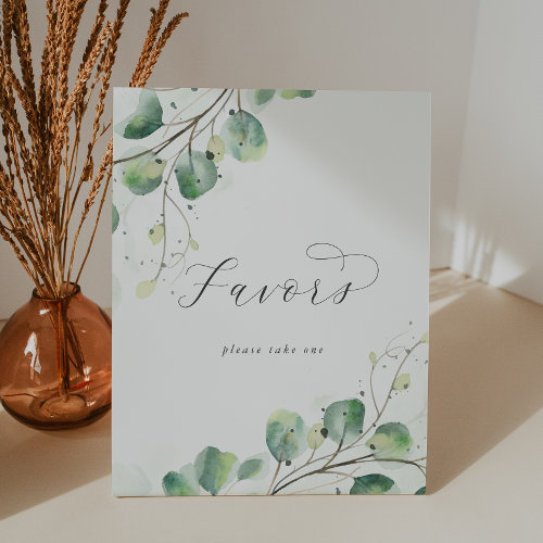 Elegant Greenery Wedding Favors