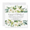 Elegant Greenery White Floral Engagement Party