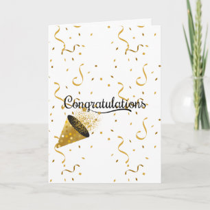 Elegant Greeting (Congratulations) Card