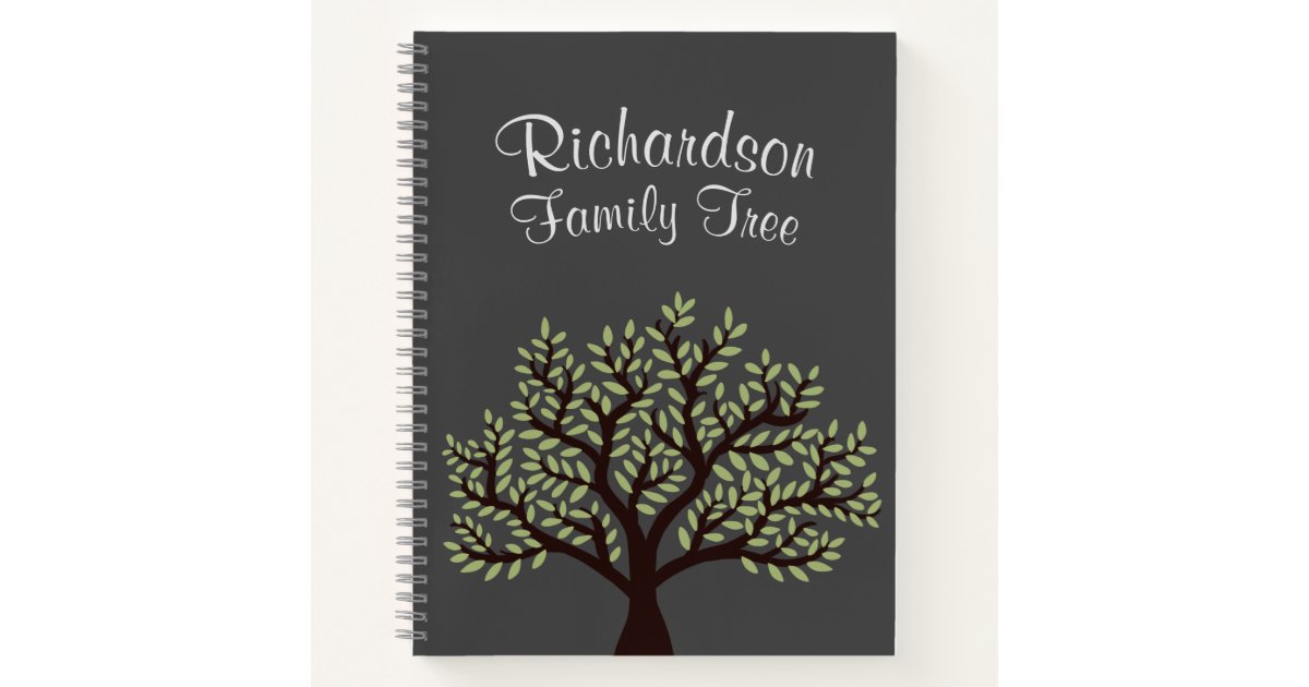 Family Tree Notebook-handwritten ancestors' memories to write into personal  family history and genealogy