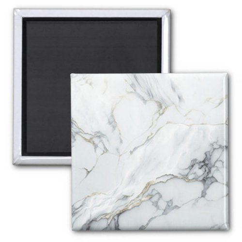 elegant  grey marble stone magnet