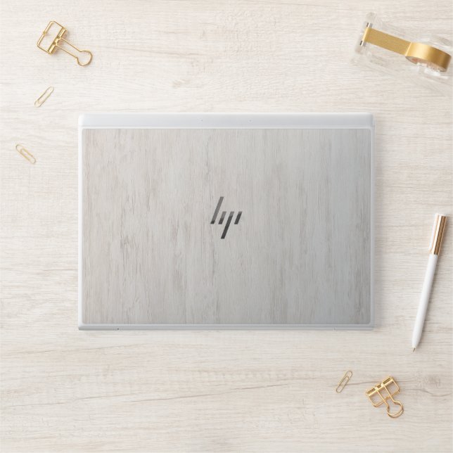 Elegant Grey Texture Template HP Laptop Skin (Desk)