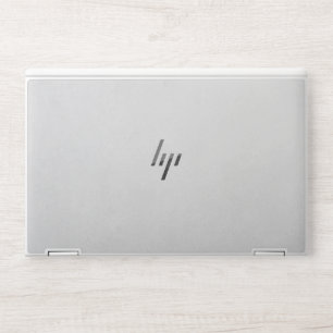 Elegant Grey Texture Template HP Laptop Skin
