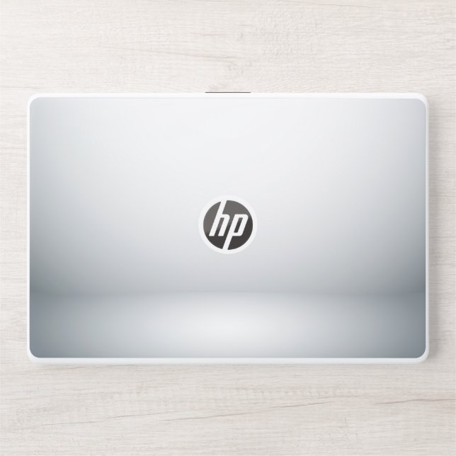 Elegant Grey Texture Template HP Laptop Skin (Front)