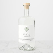 Elegant Groomsman Monogram 