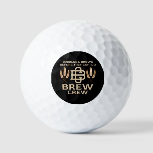 Elegant Groomsmen Gifts Bachelor Party Weekend Golf Balls