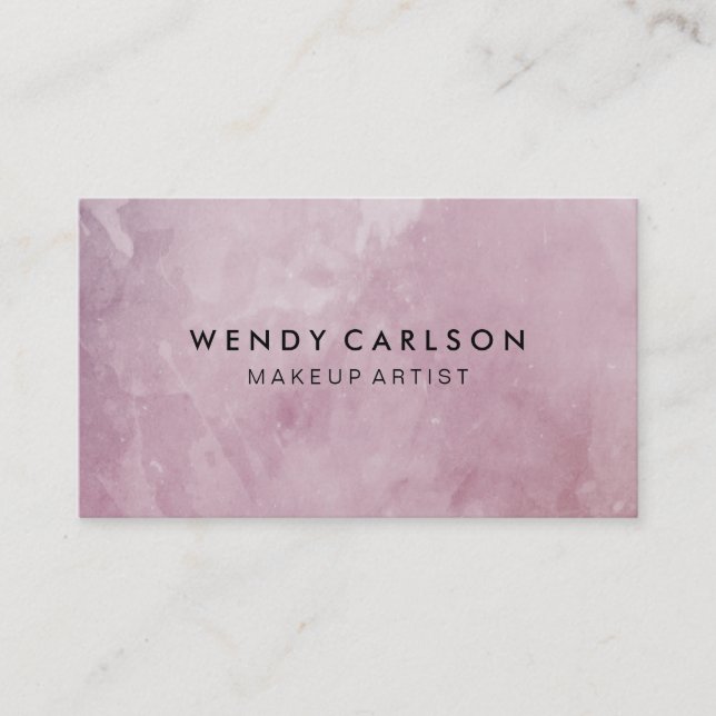 Elegant Grunge Business Card (Front)