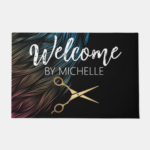 Elegant   Hairstylist Salon Name      Doormat