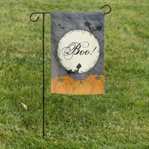 Elegant Halloween Garden Flag