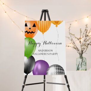 Elegant Halloween Party Foam Board
