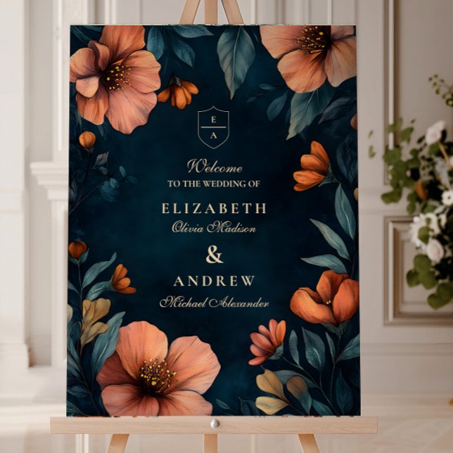 Elegant Halloween Wedding Foam Board (Creator Uploaded)