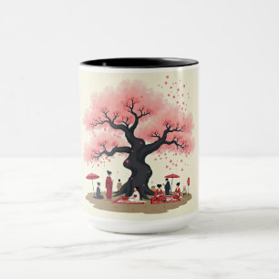 Elegant Hanami Cherry Blossom Mug