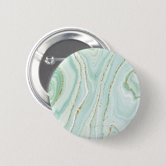 elegant hand painted liquid marble design with gli button (Front & Back)