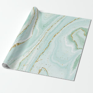 elegant hand painted liquid marble design with gli wrapping paper