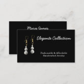 elegant handcrafted Jewelry maker Business Cards (Front/Back)