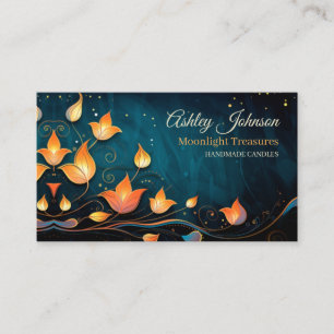 Elegant Handmade Products QR Code Business Card