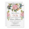 Elegant Handpainted Floral 60th Birthday Party 