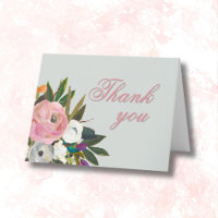 Elegant Handpainted Floral 90th Birthday Party