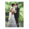 Elegant Handwriting Wedding Photo Thank You Card