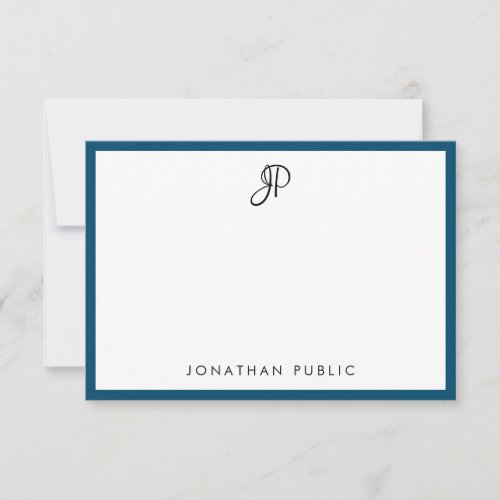 Elegant Handwritten Monogram Initial Template