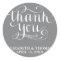 ELEGANT HANDWRITTEN SCRIPT THANK YOU STICKERS