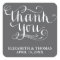 ELEGANT HANDWRITTEN SCRIPT THANK YOU STICKERS