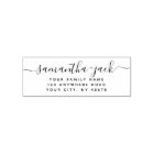 Elegant Handwritten Wedding Chic Return Address