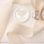 Elegant Hanging Heart Tree Wedding Wax Seal Stamp<br><div class="desc">Celebrate in style with this elegant and very trendy wedding wax seal stamp. The design is easy to personalize with your own names and your guests will be thrilled when they see this wax stamp added to the matching wedding invitations & thank you cards. Matching wedding items can be found...</div>