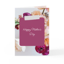 Elegant Happy Mother's Day Card