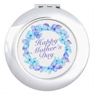 Elegant Happy Mother's Day Floral   Compact Mirror