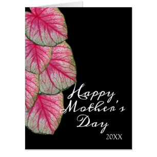 Elegant Happy Mothers Day Floral Custom Card