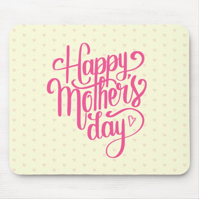 Elegant Happy Mother's Day | Mouse Pad (Front)