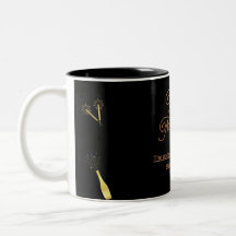 "Elegant Happy New Year Mug"