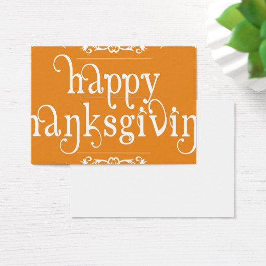 elegant happy thanksgiving (Desk)