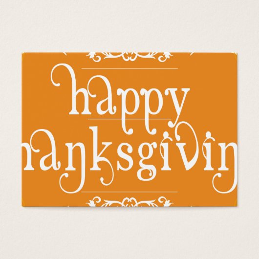 elegant happy thanksgiving (Front)
