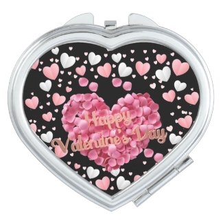 Elegant Happy Valentine's Day Mini Basketball Hoop