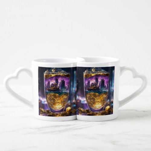 Elegant Harmony Coffee Mug Set
