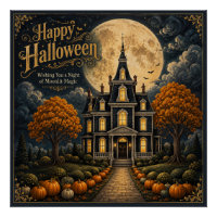 Elegant Haunted Manor Halloween