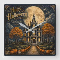 Elegant Haunted Manor Halloween